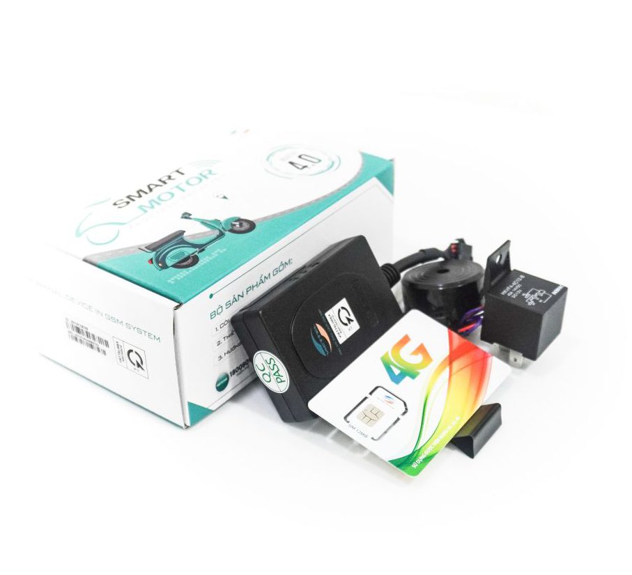 Chống trộm Viettel Smart Motor - Thiết bị chống trộm xe máy tốt nhất hiện nay 4 Bộ sản phẩm Smart Motor 4.0 Viettel